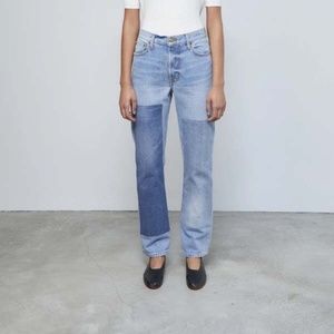 B SIDES JEANS Marcel Patchwork Straight-Leg Jeans No. 2 (24)